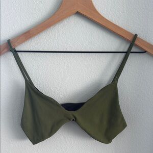 Acacia Swimwear Khaki Bralette